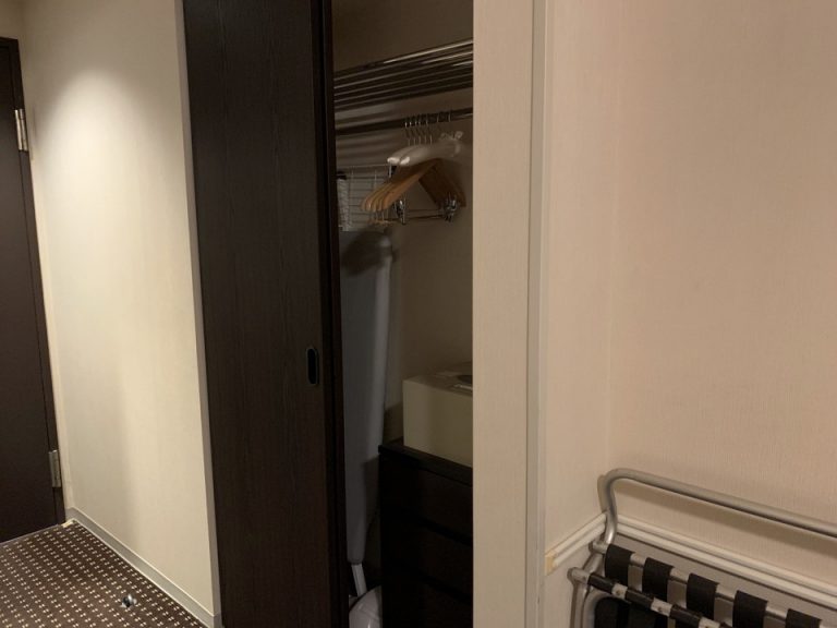 クローゼット開けた状態