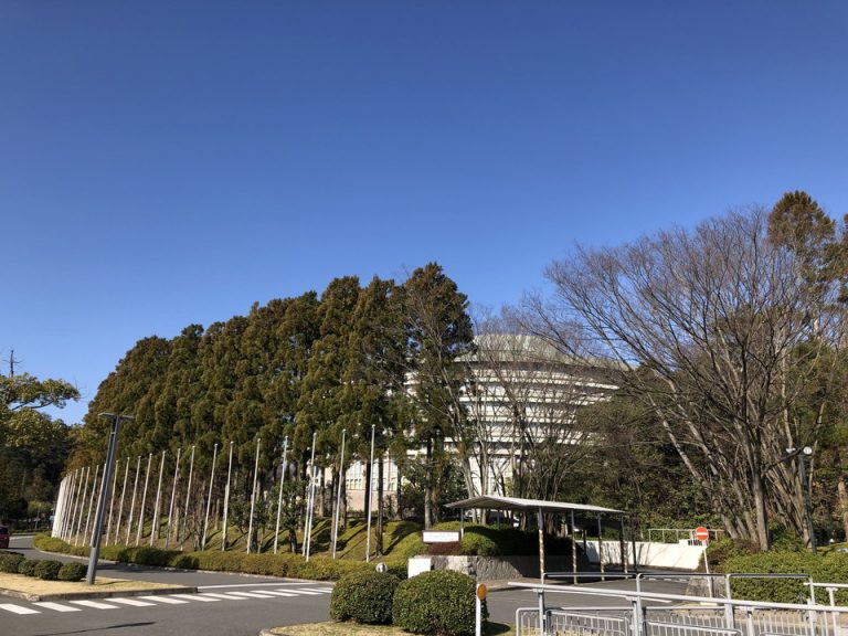 国際会館駅から撮影