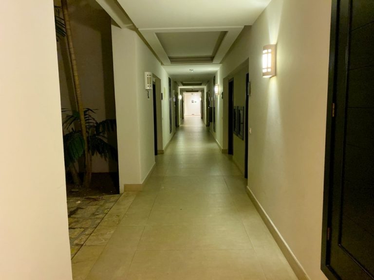 客室入口付近廊下