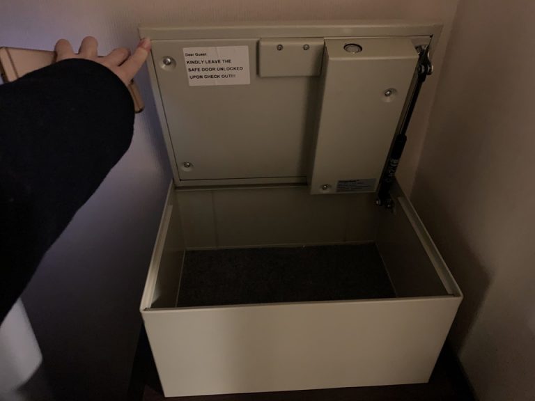 セーフティボックス開けだ状態