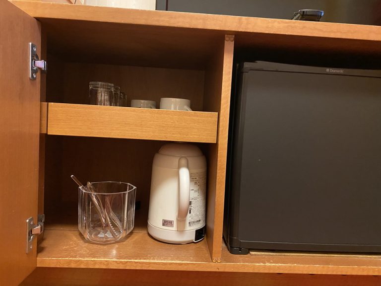 ミニバー、カフェコーナー