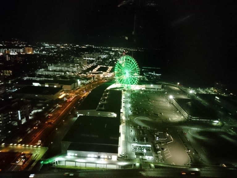 南窓からの眺望(夜)りんくうタウン