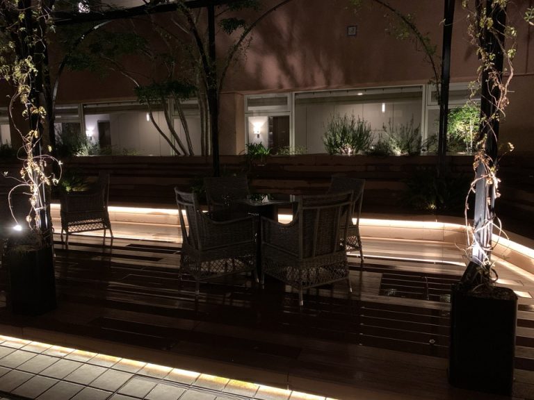 14階ゲストラウンジ 中庭2