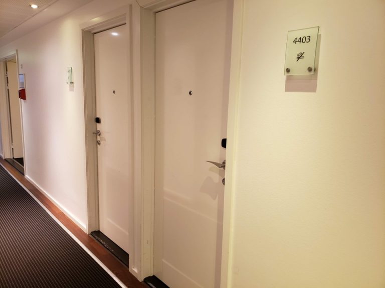 客室入口外観ドア