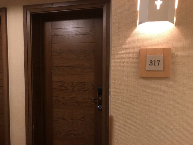 客室ドア外観(1)