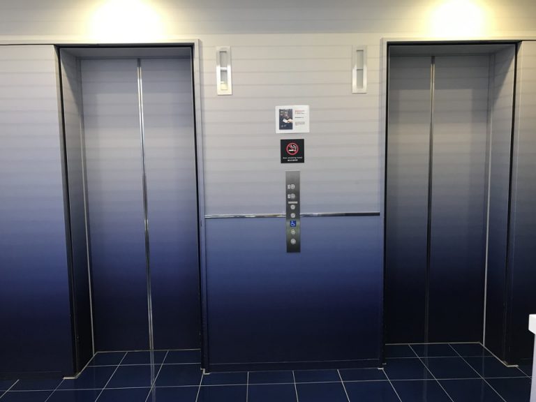 受付階エレベーター