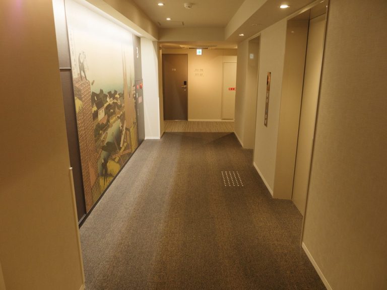 エレベーターホール客室階