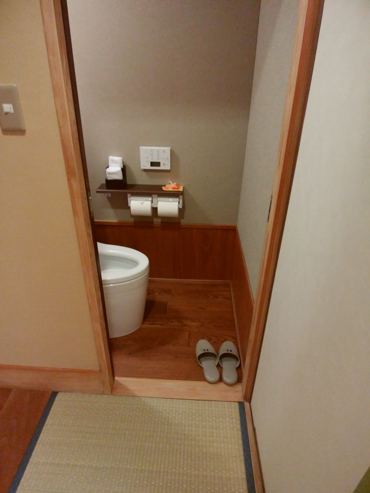 間口広さ控え目トイレ