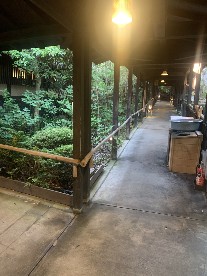 温泉渡り廊下(1)