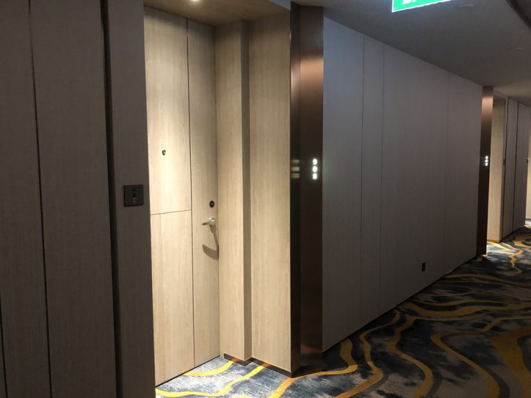 客室入り口付近廊下