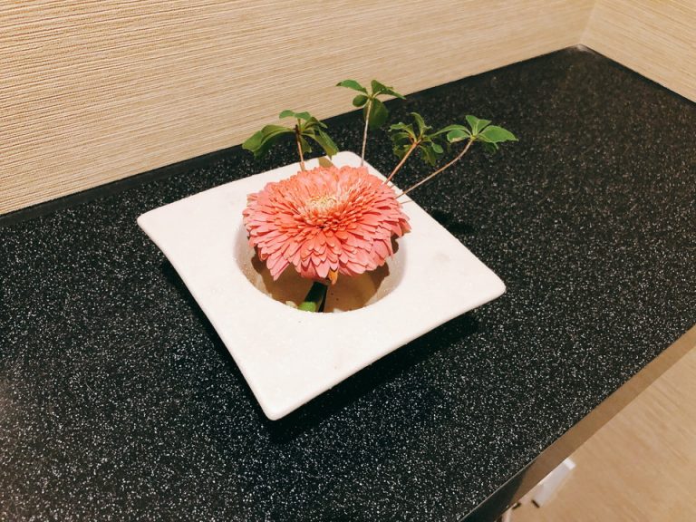お手洗いのお花