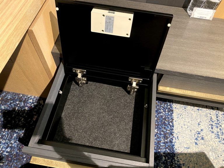 セーフティボックス(開けた状態)