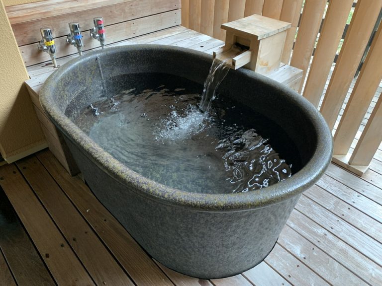 湯量は自分で調整