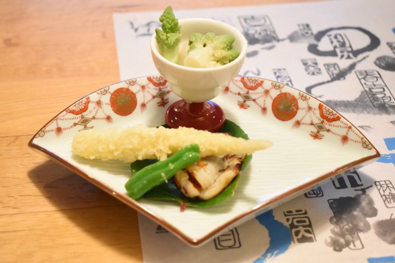 噴火湾のソイとエリンギの麹焼き