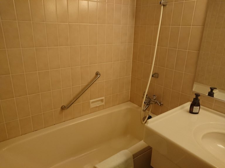 バスルームはユニットタイプです。大浴場があるため利用しませんでした