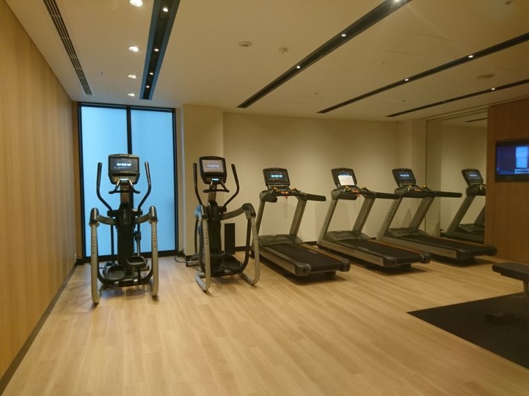 2階にジム
