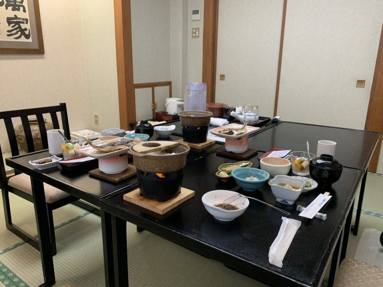 旅館の和朝食