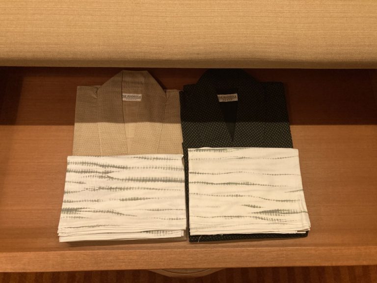 浴衣も置いてあります。