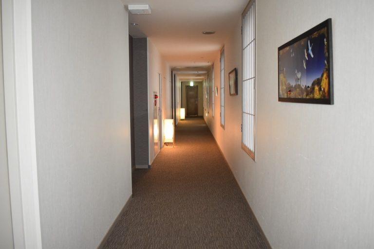 客室階廊下全体