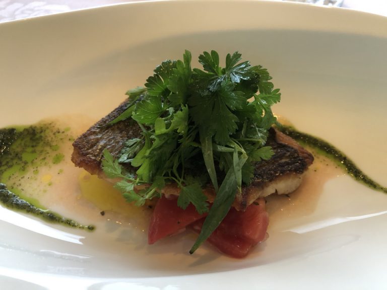 ディナーコース 魚料理