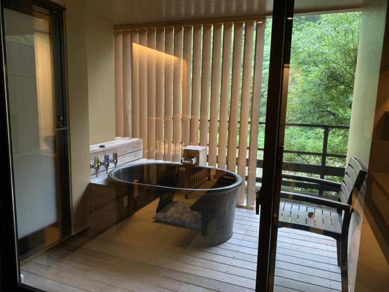 客室露天風呂(7)