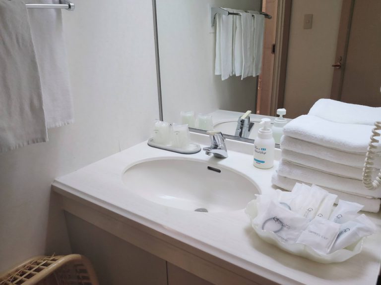 洗面台とアメニティ
