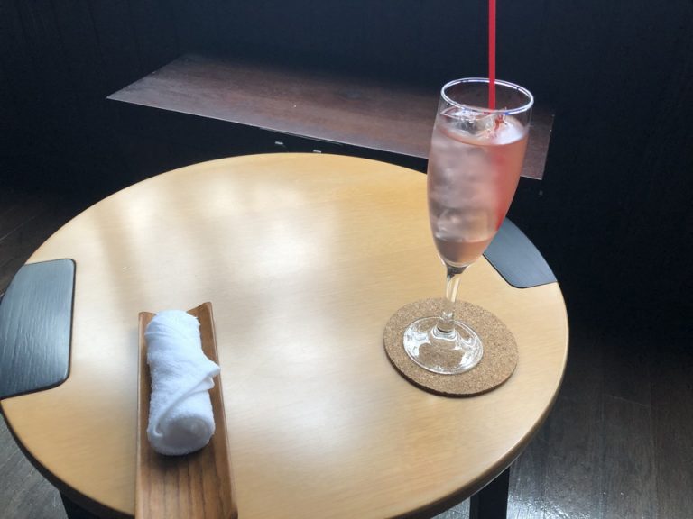 チェックイン時のドリンク