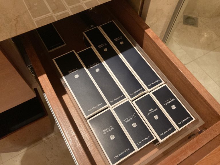洗面所にあったアメニティです。