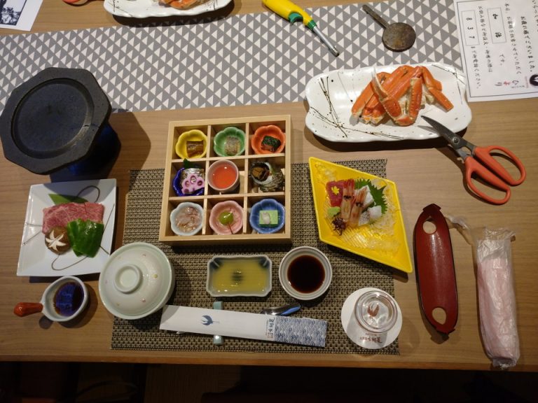 夕食料理
