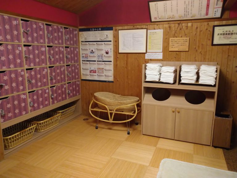 大浴場脱衣場