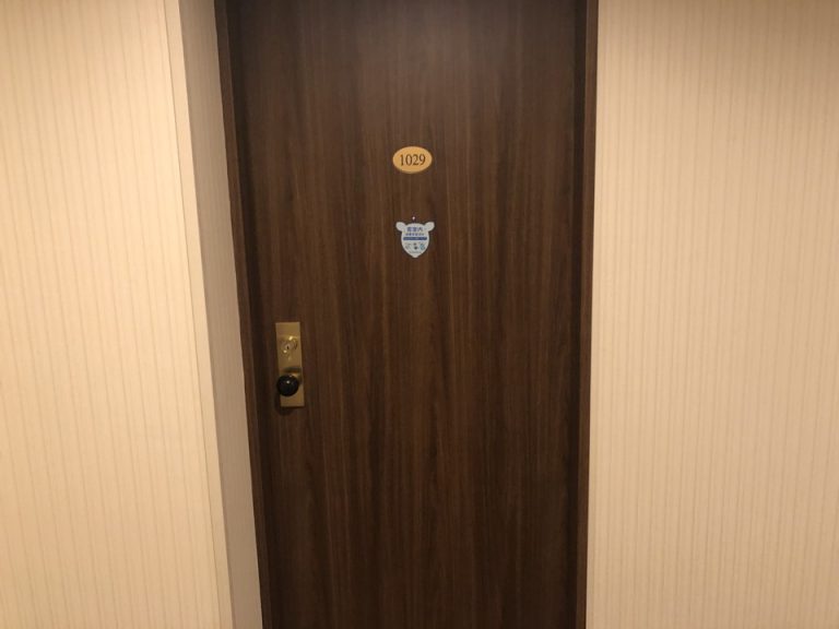 客室入口外観ドア