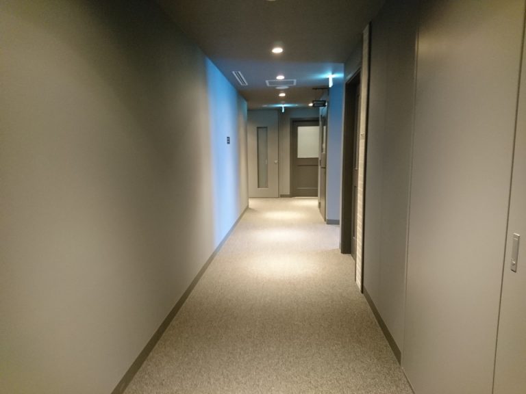 客室階廊下全体