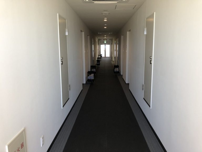 客室階廊下全体