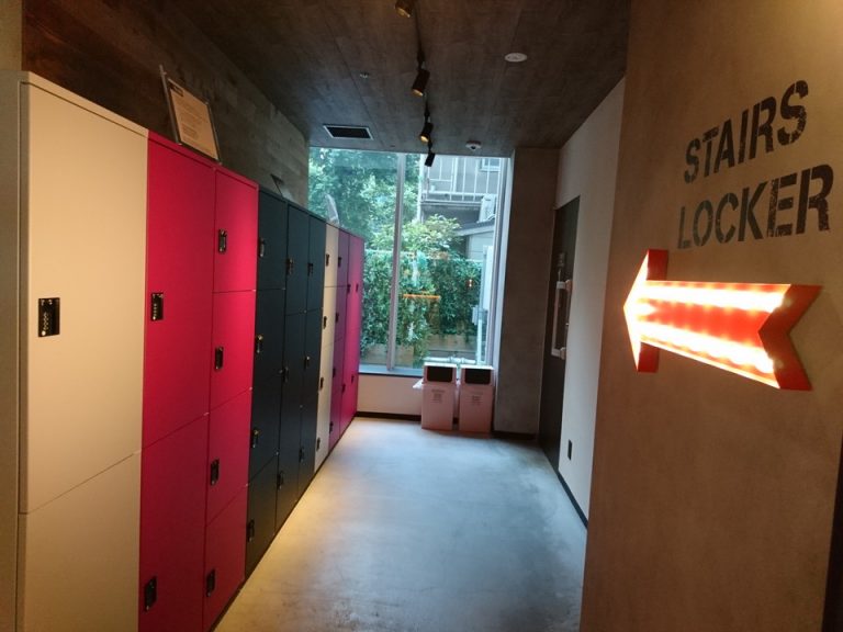 ロビー階無料ロッカールーム