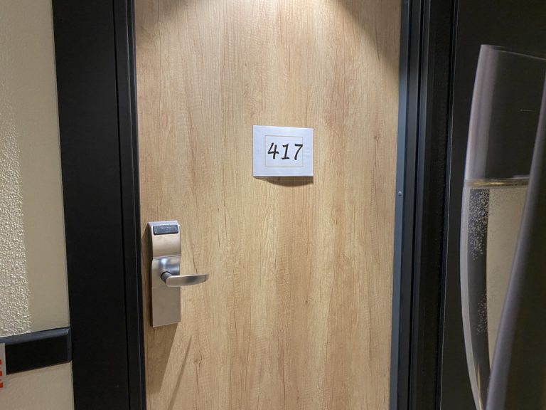客室入口外観ドア1