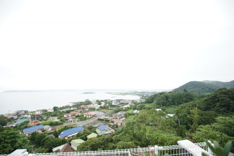 客室からの眺め(朝)