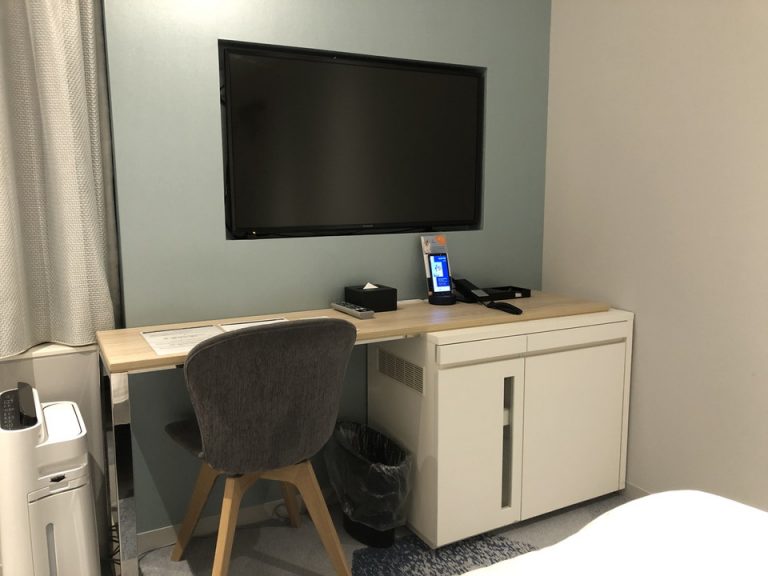 ベッドからテレビ