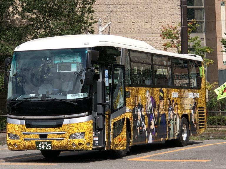 ラッピング道南バス