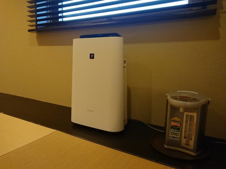 空気清浄機が設置されています