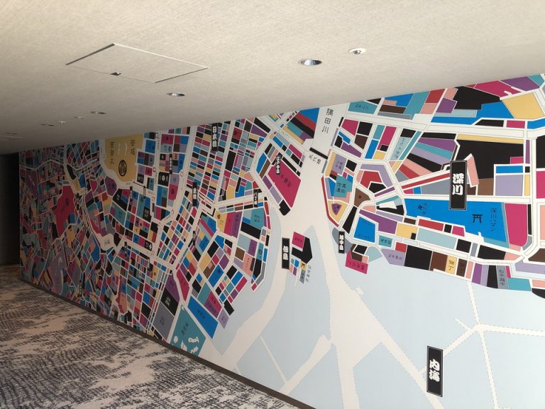 客室階エレベーターホール