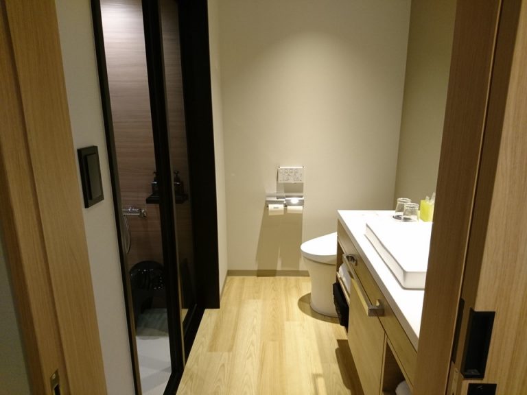 バスルーム入口から全景