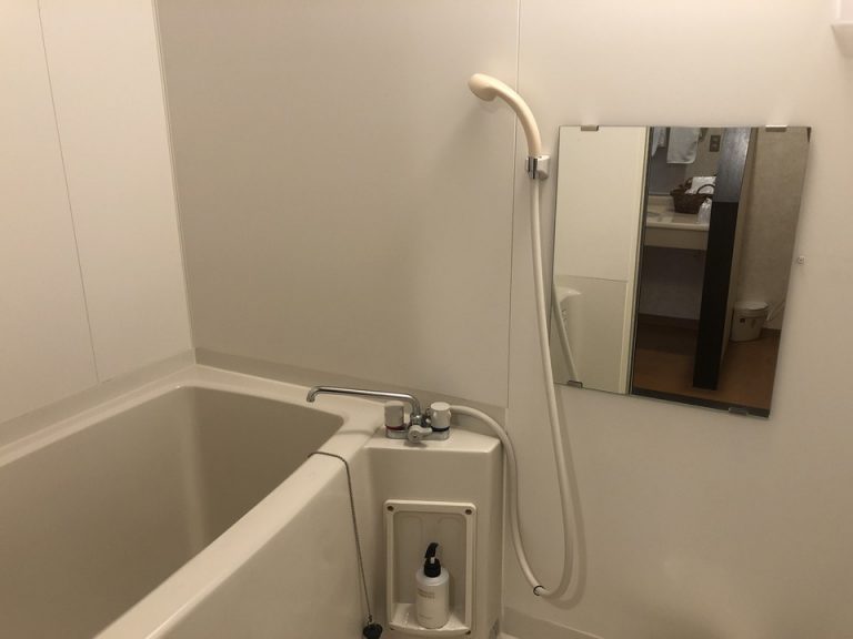 バスルーム入り口から全景