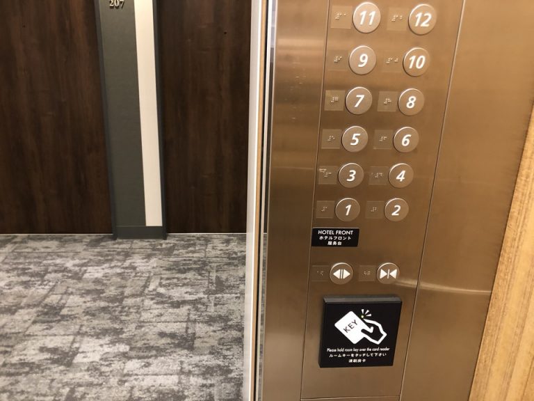 エレベーターボタン(1)