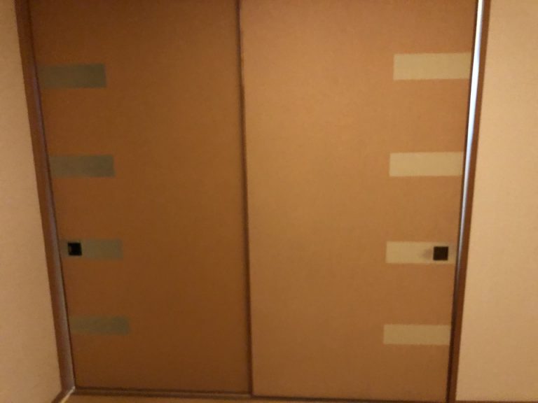 客室入り口内観ドア