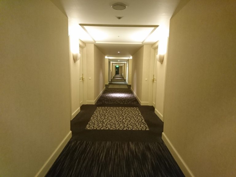 客室階廊下全体