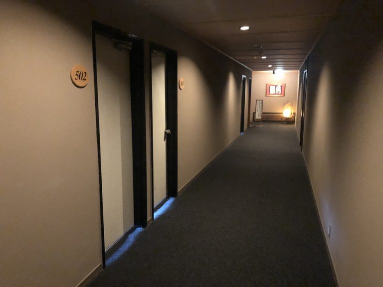 客室階廊下全体