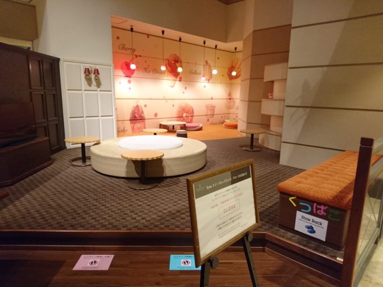 ロビー階にキッズスペース(休業中)