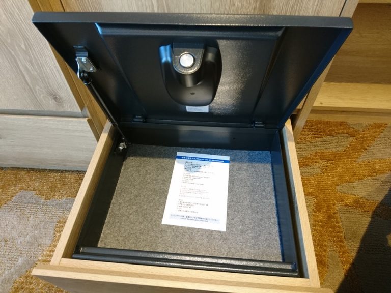 セーフティボックス(開けた状態)