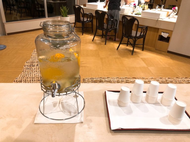 大浴場の湯上りドリンク