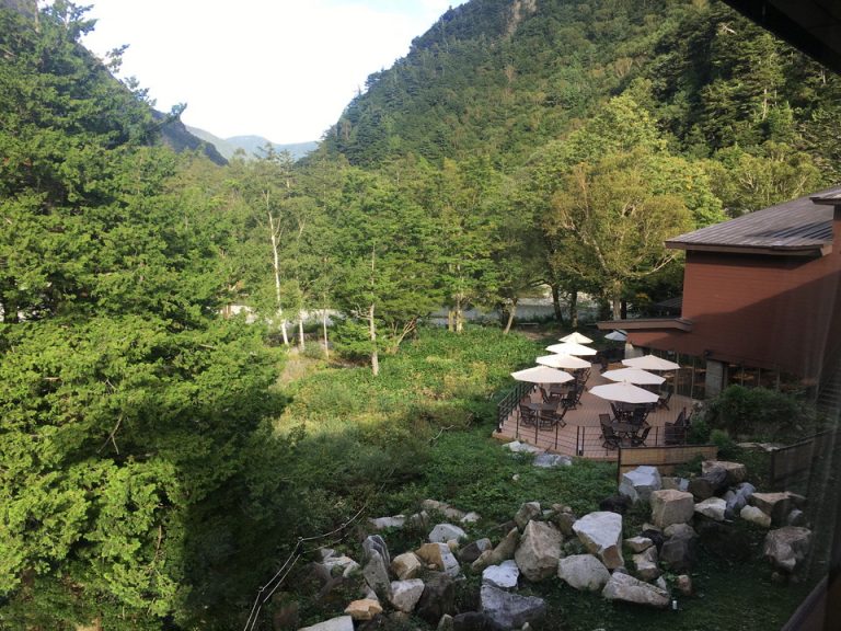 部屋からの眺望